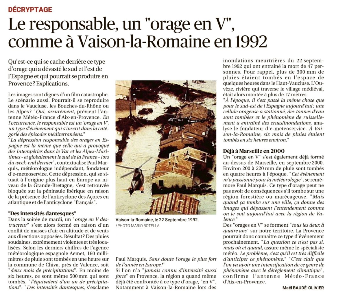 Analyse et décryptage du phénomène des "orages en V" avec <a href="/laprovence/">La Provence</a> !