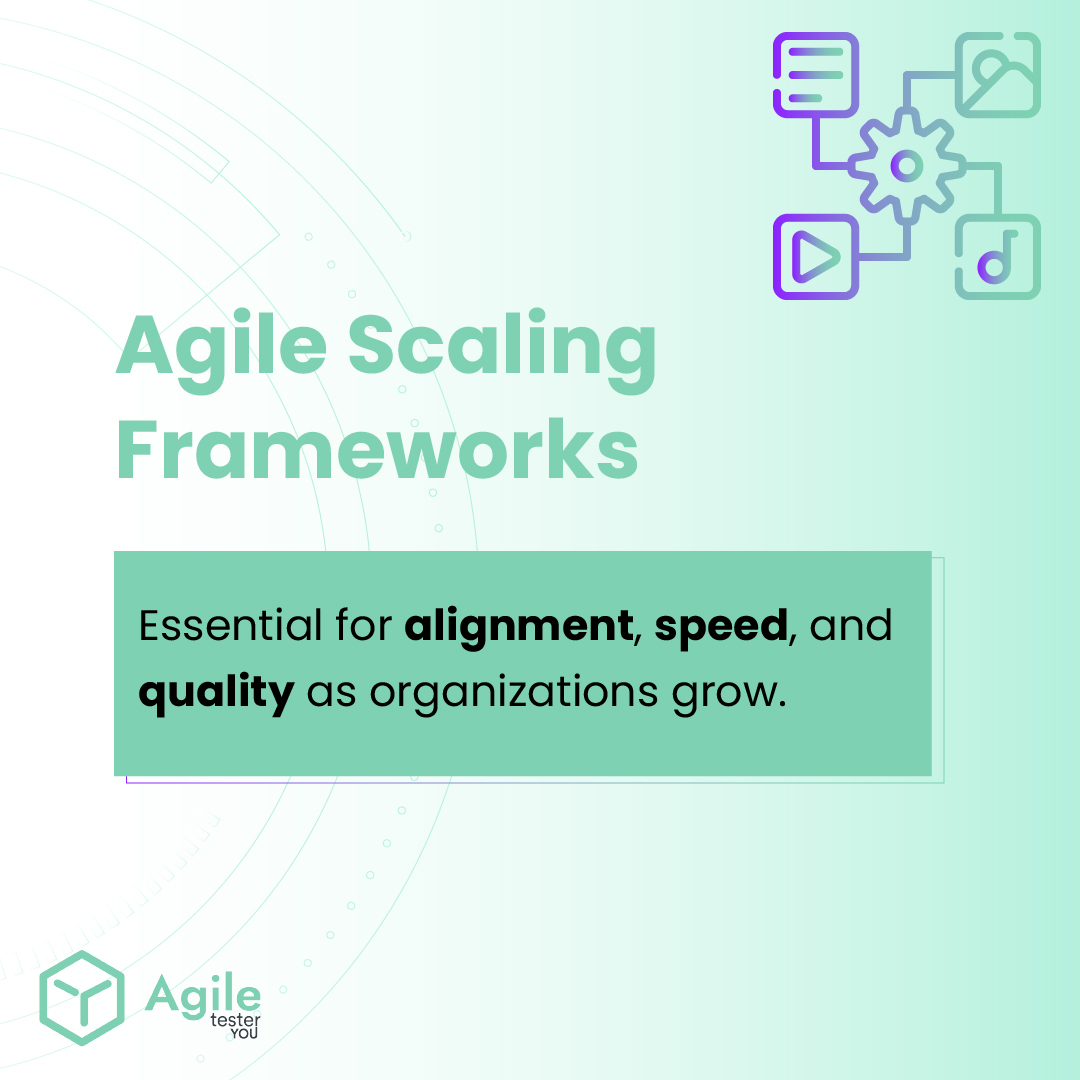TesterYouHQ's tweet image. Scaling Agile is key for growing organizations.
Frameworks like SAFe & LeSS help maintain alignment, speed, and quality across teams 🚀🤝
Have you scaled Agile? Share your experiences!
testeryou.com/agile
#agile #scalingagile #advancedagile #testeryou