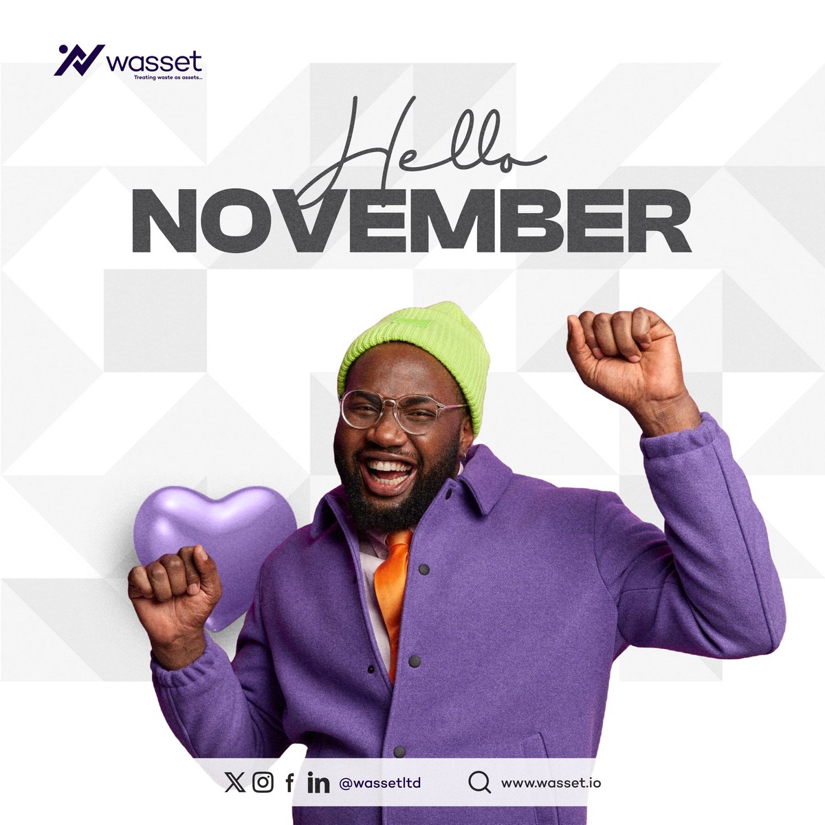 wassetltd's tweet photo. 𝐆𝐞𝐚𝐫𝐢𝐧𝐠 𝐔𝐩 𝐟𝐨𝐫 𝐆𝐫𝐞𝐚𝐭𝐧𝐞𝐬𝐬 𝐢𝐧 𝐍𝐨𝐯𝐞𝐦𝐛𝐞𝐫! 🤩

As the festive season is approaching
Waste Less, Celebrate More with Wasset! 

#SustainableNovember #FestiveZeroWaste https://t.co/dltHTzzbbD