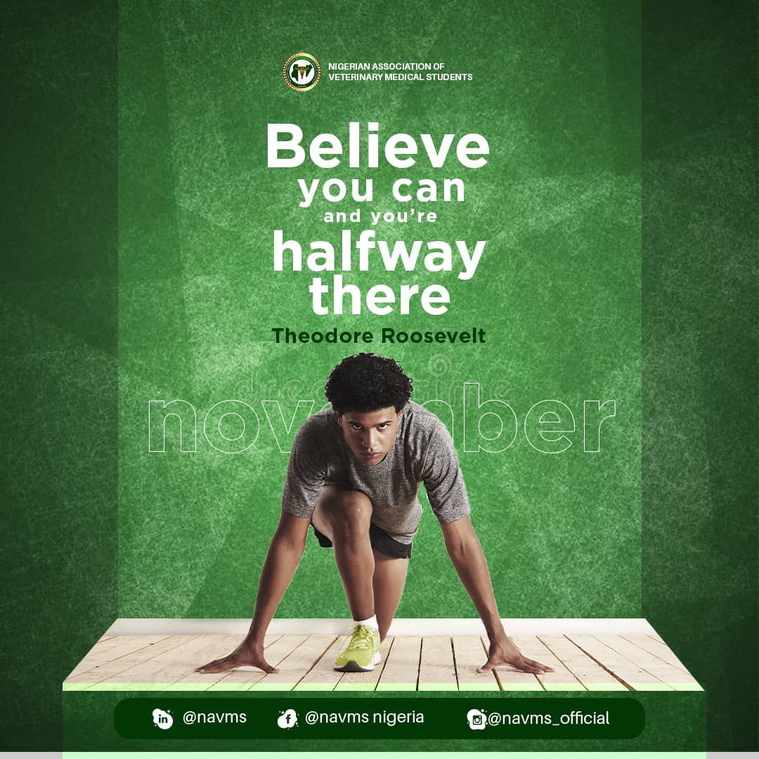 navms_official's tweet photo. *New month, New mindset!* 
Believe you can and you're half way there.
Your mindset shapes your reality, Choose faith, positivity and possiblity. We wish you the best of the new month.
#Navms
#Happy new month
#IBelieveIAcheive
#November https://t.co/quezFvAb7h