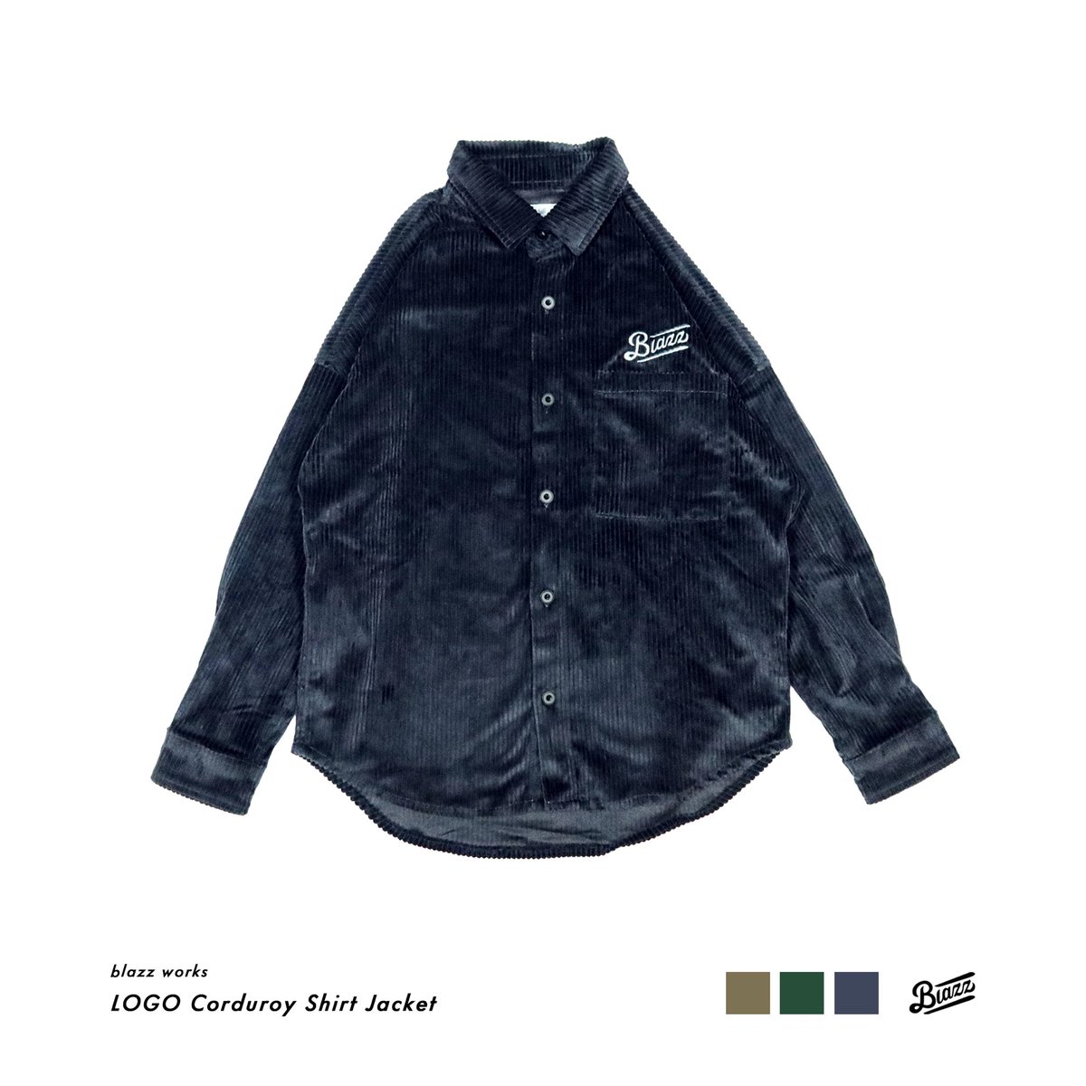 blazzworks's tweet image. LOGO Corduroy Shirt Jacket
11.2(sat) 9AM-
blazz.jp/items/93890766