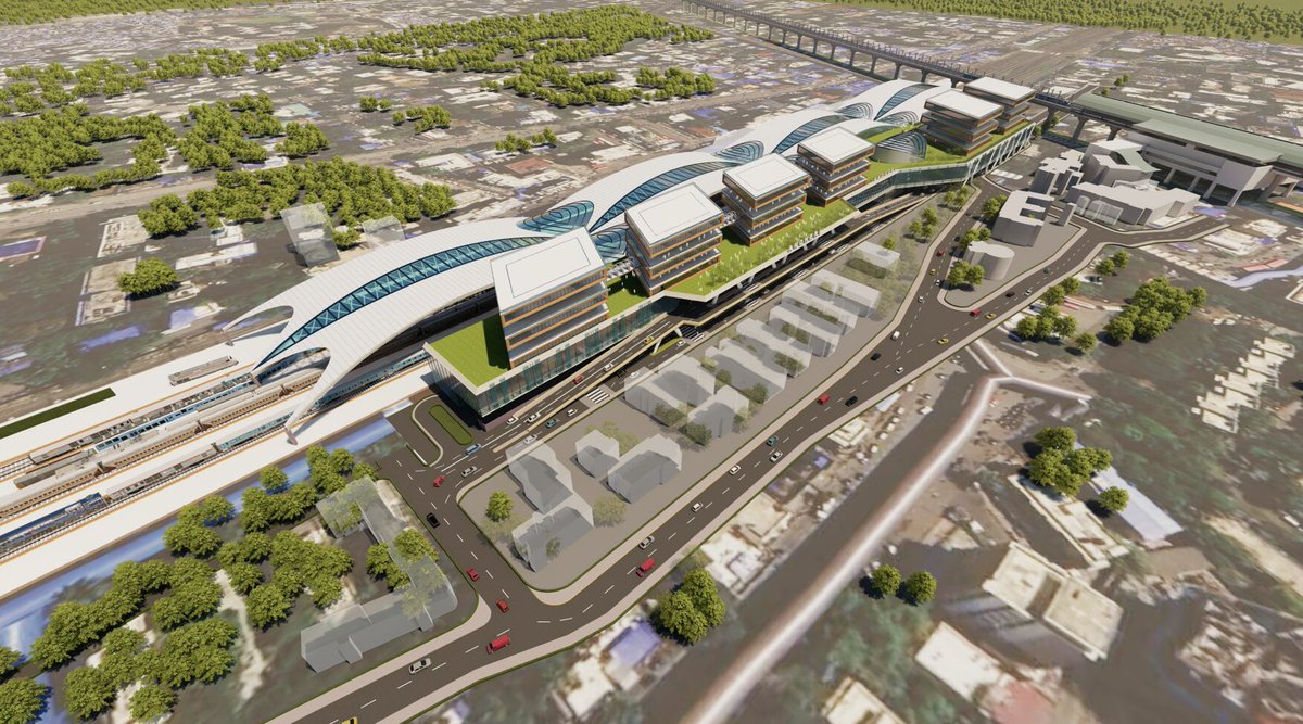 IndianTechGuide's tweet photo. 🚨 Andheri railway station redevelopment renders in Mumbai. Tenders were called. https://t.co/1yIynqYzc2