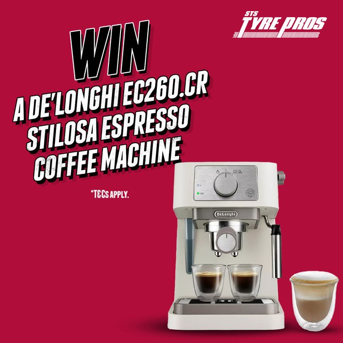 E 30/11 Win a De'Longhi Espresso Coffee Machine (FB/TW/IG