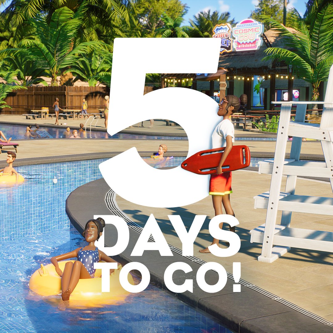 PlanetCoaster's tweet photo. It's officially UNDER ONE WEEK until you can get your hands on #PlanetCoaster2!

Splash out, treat yourself, pre-order now: https://t.co/a0lXtRTsDz https://t.co/iekDHJj8J4