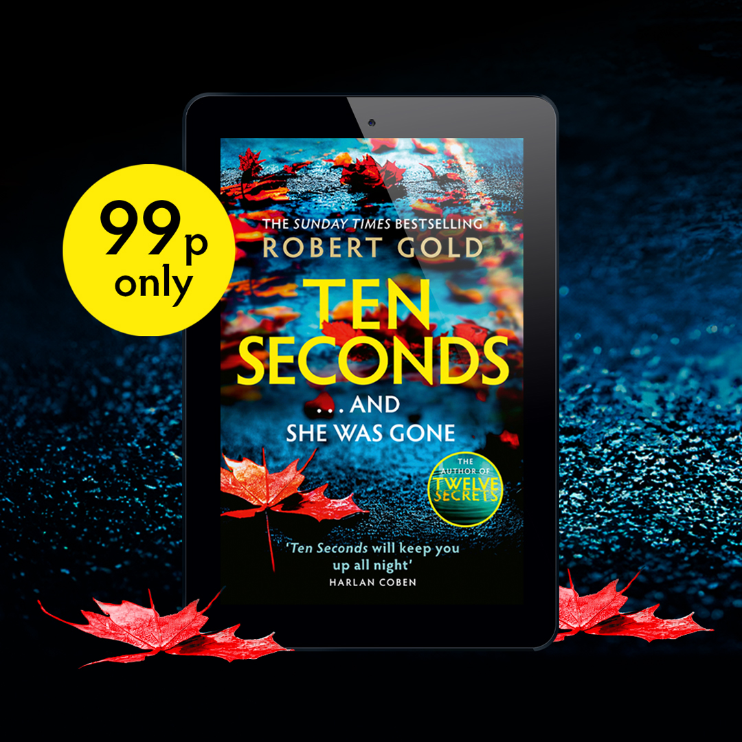 TheCrimeVault's tweet photo. Happy Friday Crime Vaulters! Here's a treat for you... for one month only you can get #TenSeconds by bestselling author @books_gold for only 99p in ebook! https://t.co/W3BM8mNjnF https://t.co/SRMZUxnUR8