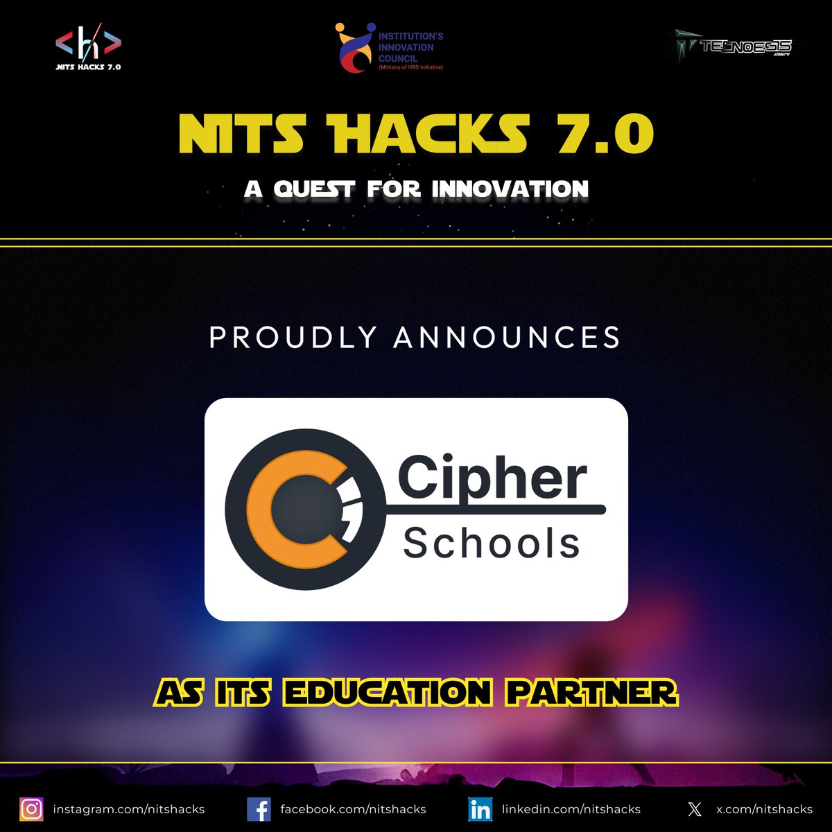 NITS HACKS 8.0 tweet media