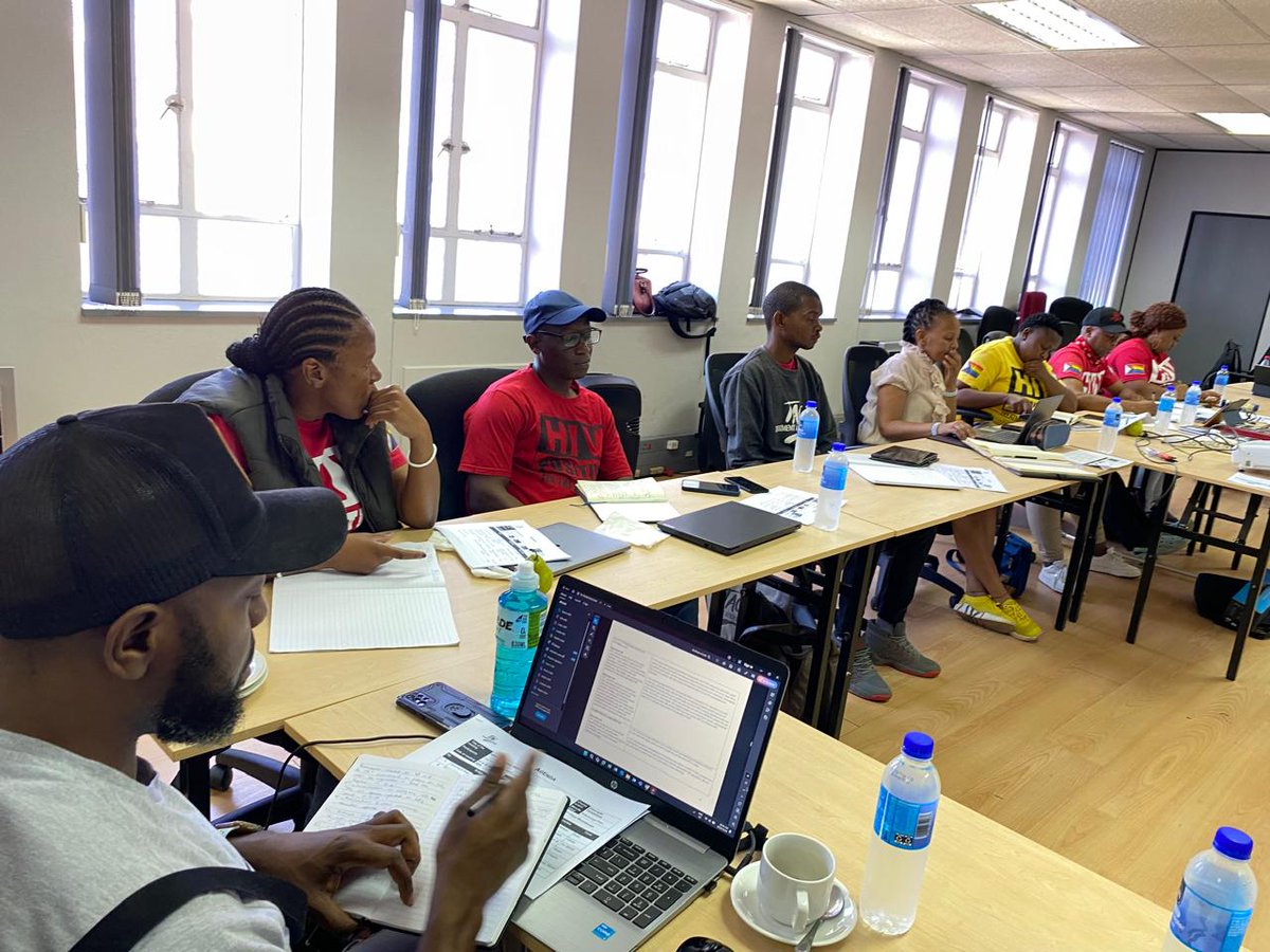 TAC National Working Committee (NWC) convenes in Johannesburg for a two-day strategic meeting focused on aligning our national annual general meeting resolutions with actionable programs.

#TACNWC #Dignity4ALL #JoinTAC #TreatmentActionCampaign