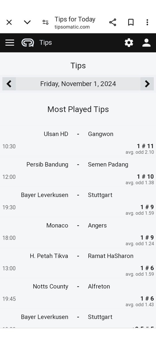 Tipsomatic_com's tweet image. Hello November ⚽🏆