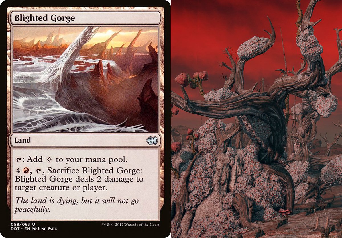 dorgsan's tweet photo. Possible #EldenRing inspirations taken from #MTG https://t.co/fWkS19qr3w