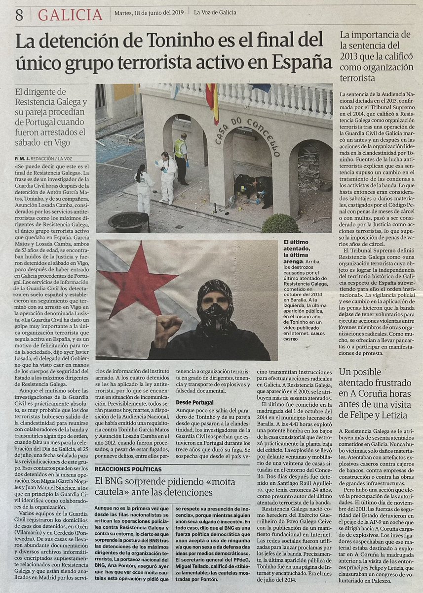 18 de junho de 2019

#lavozdegalicia #2019 #Galiza