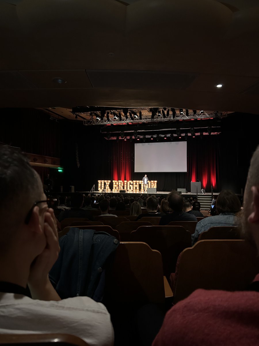 The day has officially begun! Follow along here to hear some of the highlights from our speakers-- we've got some great ones lined up #UXBrighton2024