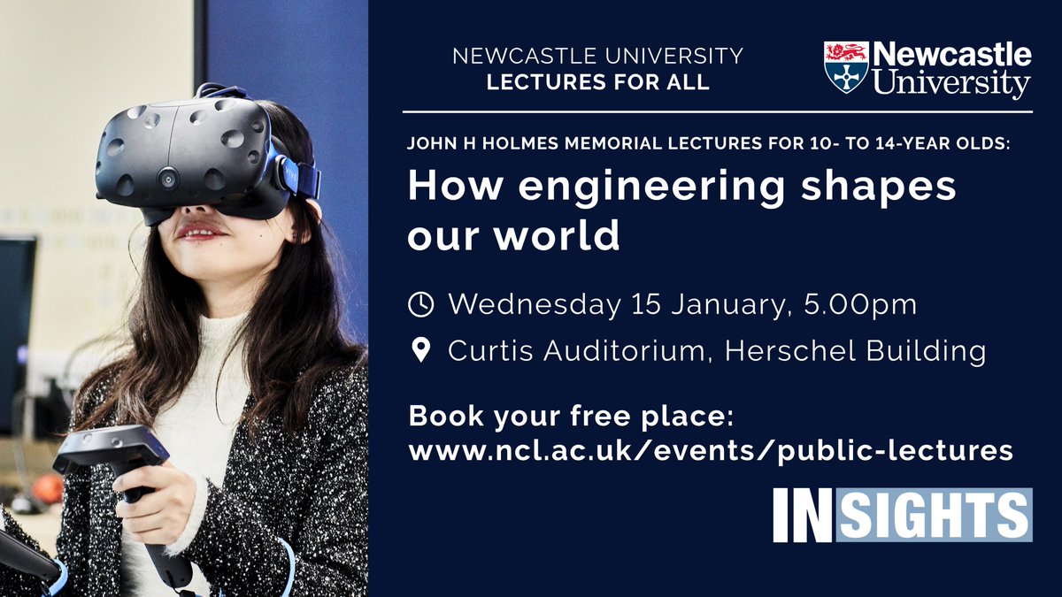 INSIGHTS Public Lectures | Newcastle University tweet media