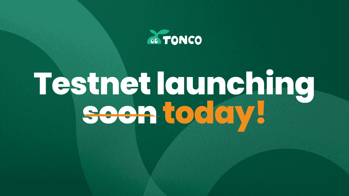 Tonco_io's tweet photo. The moment is here—TONCO Testnet is LIVE! 🎉

Be one of the first to experience the next-gen DEX on TON, featuring concentrated liquidity for better trading.

🫛 Early adopters get exclusive bonuses.

Discover all the details: https://t.co/S1kLf4Jpf1 https://t.co/KJk3cu3RO5