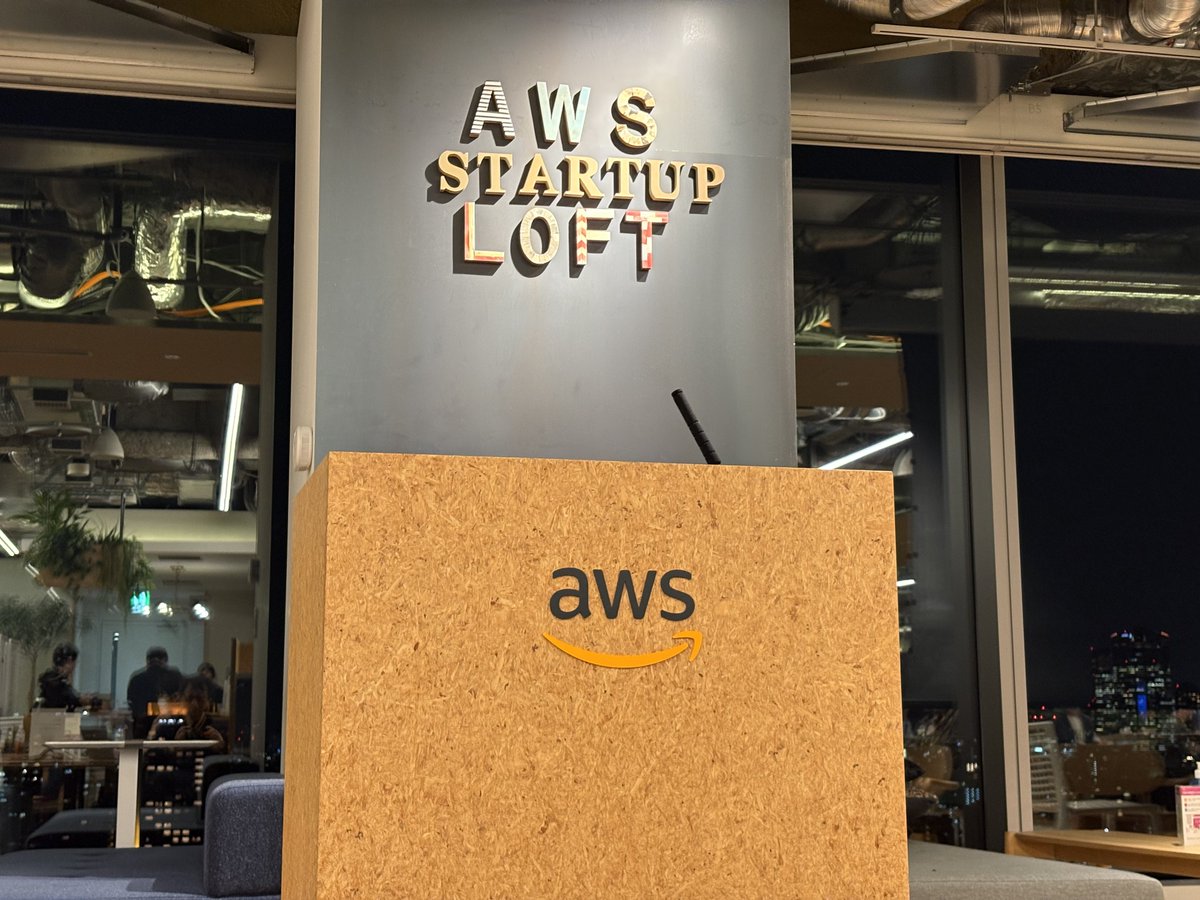 curanosuke's tweet image. 初Loft

aws-startup-lofts.com/apj/loft/tokyo…

#AWSStartupLoft