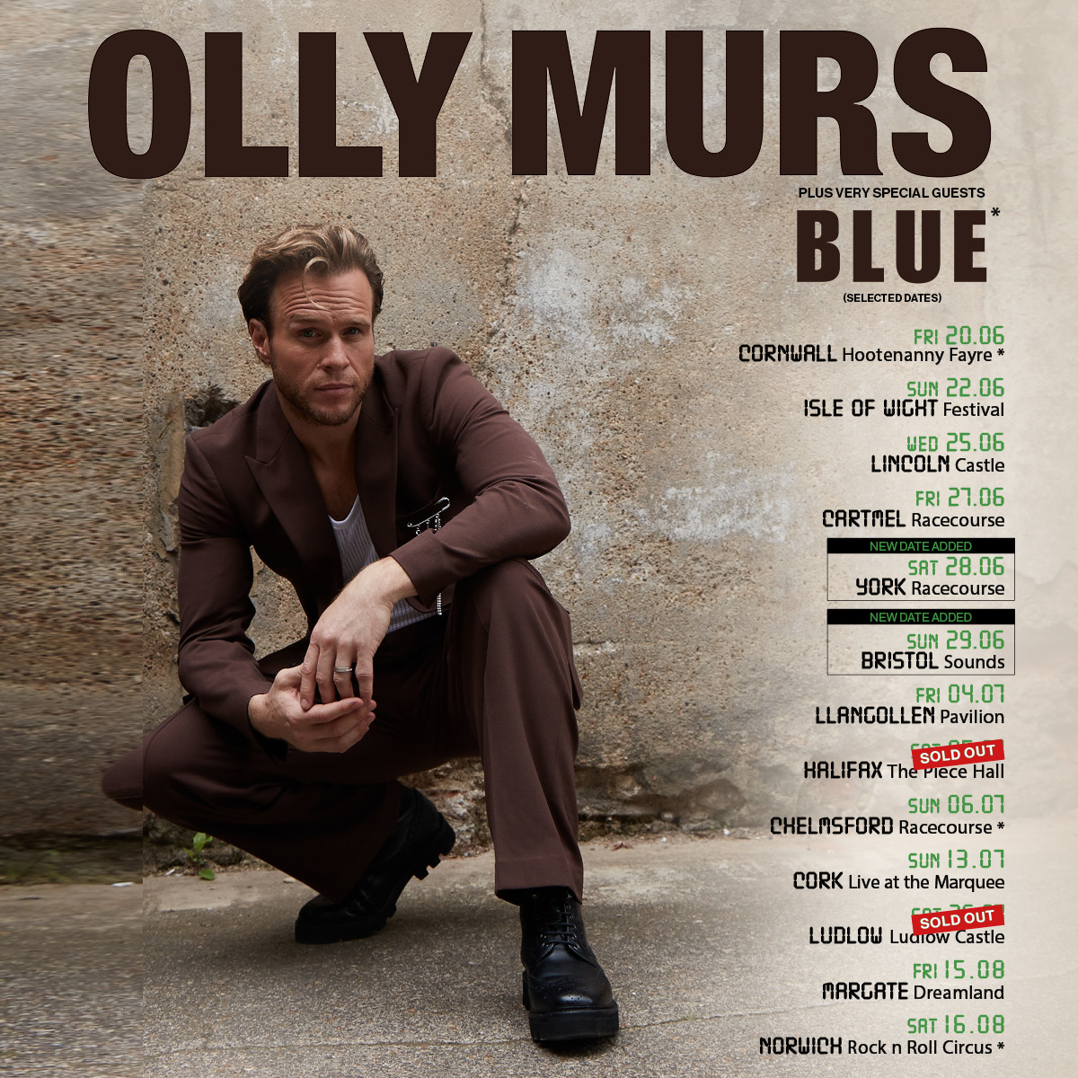 Yessss! More summer shows added for 2025!!!

Link - ollymurs.os.fan