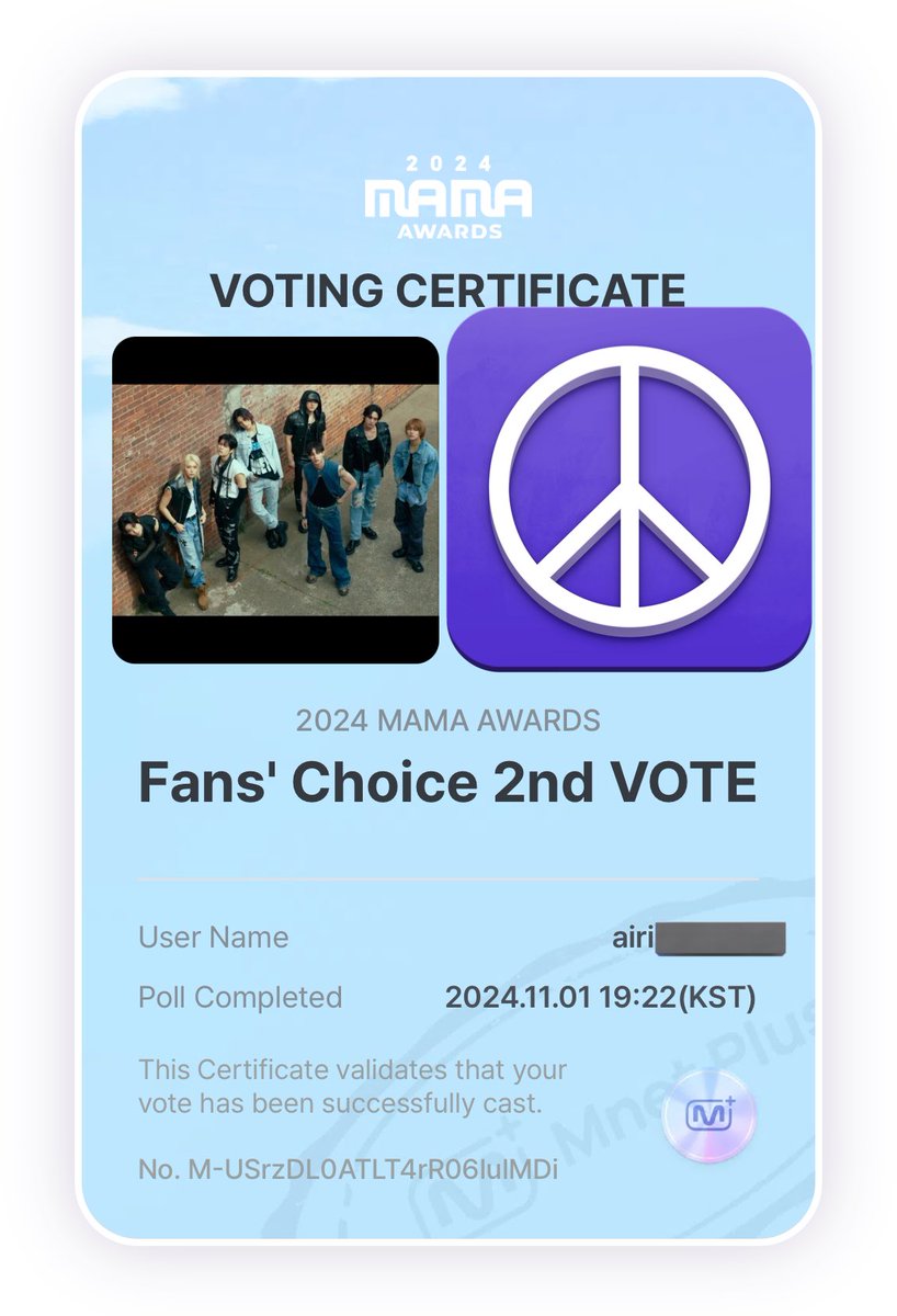 😱 
I vote for #StrayKids on #2024MAMAVOTE
