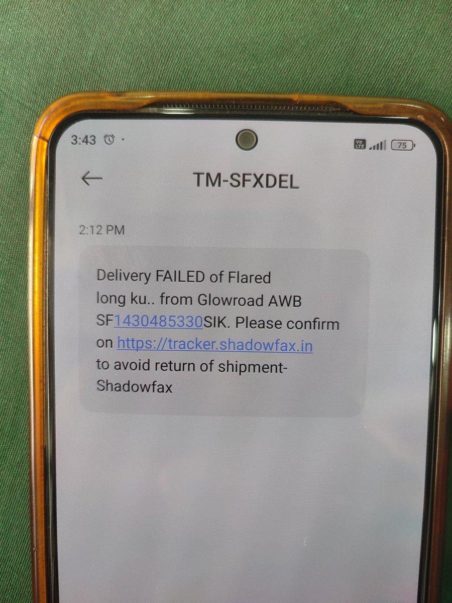 soniankit5101's tweet photo. I never ordered or opened account on glowroad but i got delivery parcel from glowroad why there is my personal imformation gone to them???
#growroad #growroadscam
#scam @GlowRoad @glowroad https://t.co/b8MLXRtpPZ