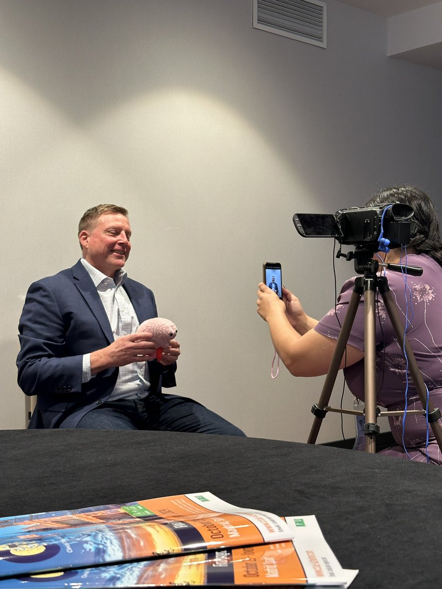 Kicking off the final morning of #CTAD2024 with our COO and an interview on the two posters we had at the conference #Alzheimers #ctad24 #quanterix