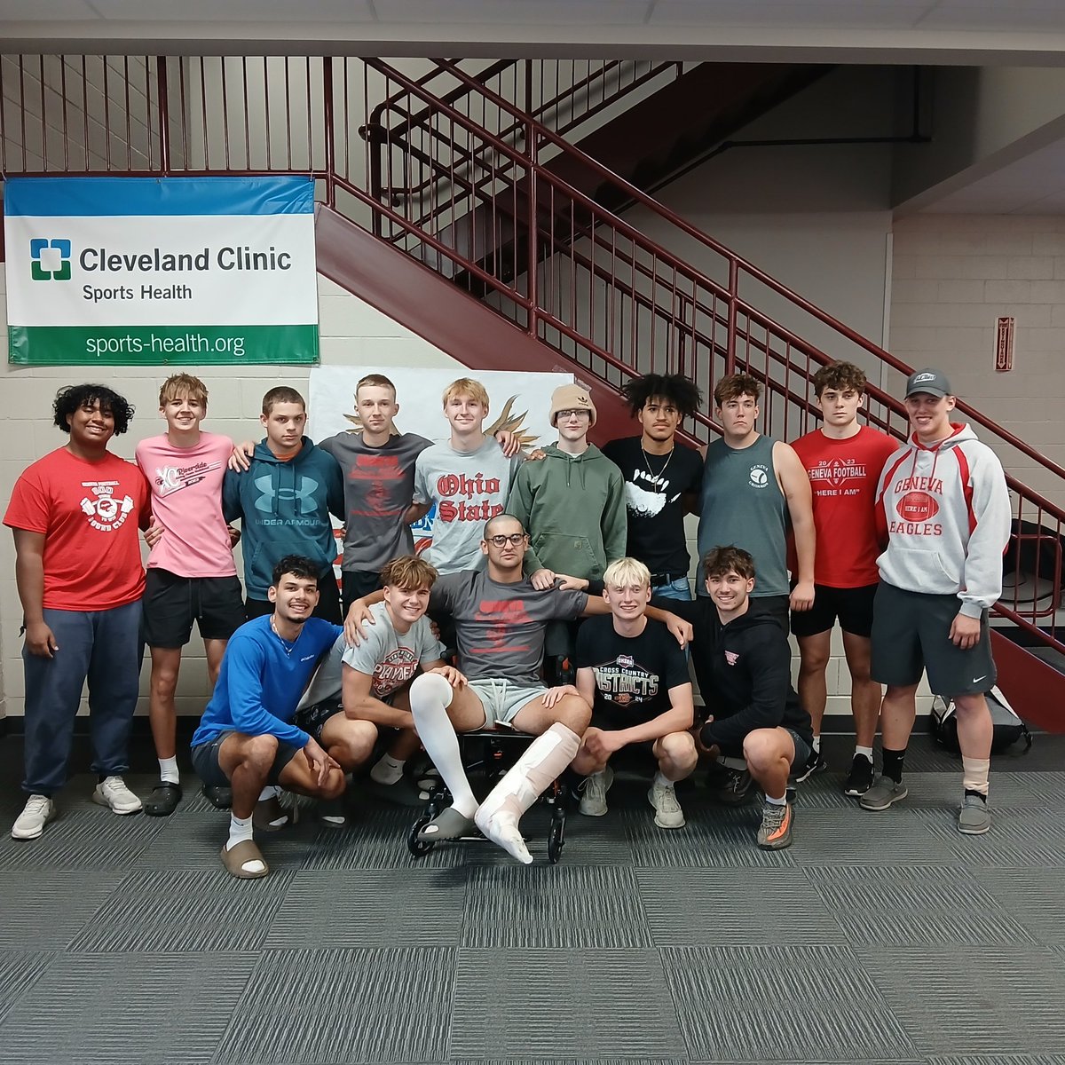 Honored our seniors last night. Tremendous group of young men! We're proud of you and all that you've accomplished.  Huge shout out and thank you to our Football Moms for everything you've done for us this season.