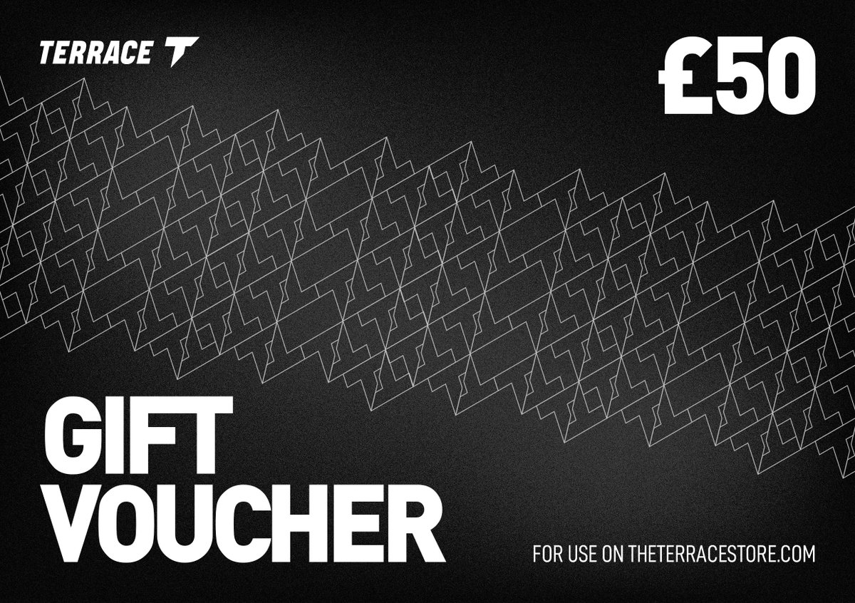 Fancy winning a £50 voucher for theterracestore.com?

We have 2 to give away, simply retweet and follow, then comment your supported club below!