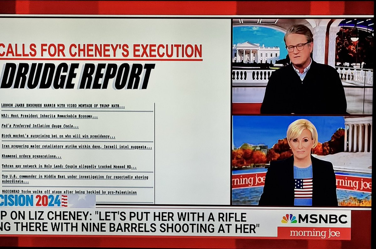 Ok, ok… we hear you. It’s time to move on <a href="/JoeNBC/">Joe Scarborough</a> !
It’s 6:25am and you’re just repeating yourself over &amp; over &amp; over - the dead horse has died - move on or we turn you off &amp; move over to <a href="/CNN/">CNN</a> this Friday morning <a href="/morningmika/">Mika Brzezinski</a> <a href="/WillieGeist/">Willie Geist</a> <a href="/JonLemire/">Jonathan Lemire</a> <a href="/Eugene_Robinson/">Eugene Robinson</a>