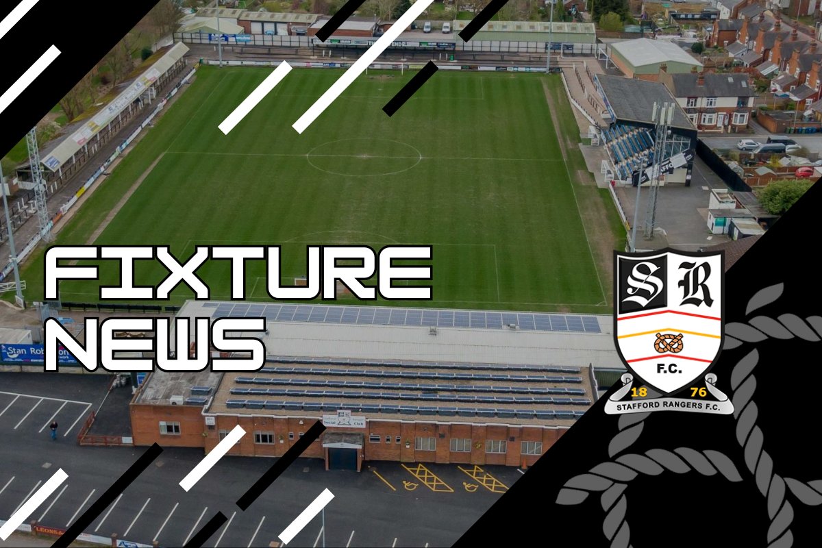 📢 Match Off 📢

Unfortunately, our match against Wythenshawe Town this coming Saturday has been postponed.

👉 staffordrangersfc.co.uk/match-postpone…

#StaffordRangersFC #UpTheBoro #WeAreStaffordRangers