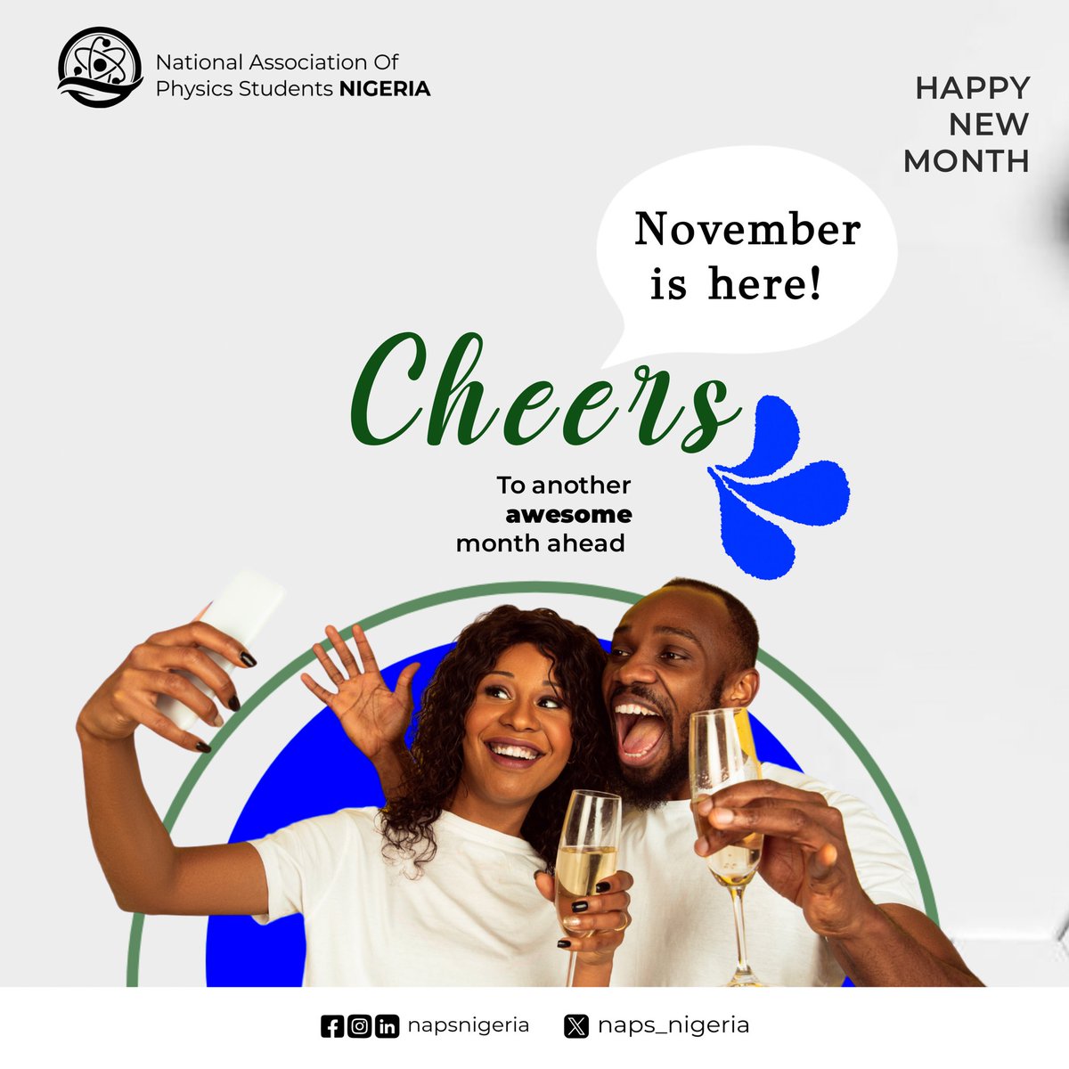 Naps_Nigeria's tweet photo. A new month, a fresh start, a chance to shine. 
November's here, a time to refine. 
Let's seize the day, with hearts aflame, 
And chase our dreams, a noble aim. 
As we journey through this eleventh month,

#NewMonth #November #NAPSNigeria #ThroughTheMudToTheStars https://t.co/DOXvzI9QMY