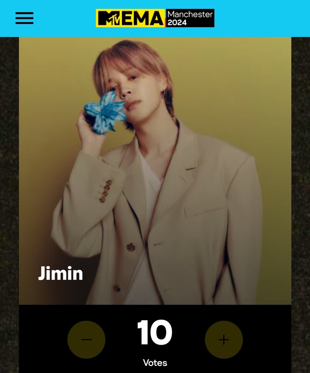 ZIBA_7777's tweet photo. I vote #jimin on Fans Choice Male Category for #2024MAMAVote https://t.co/fP9TeMkL3N