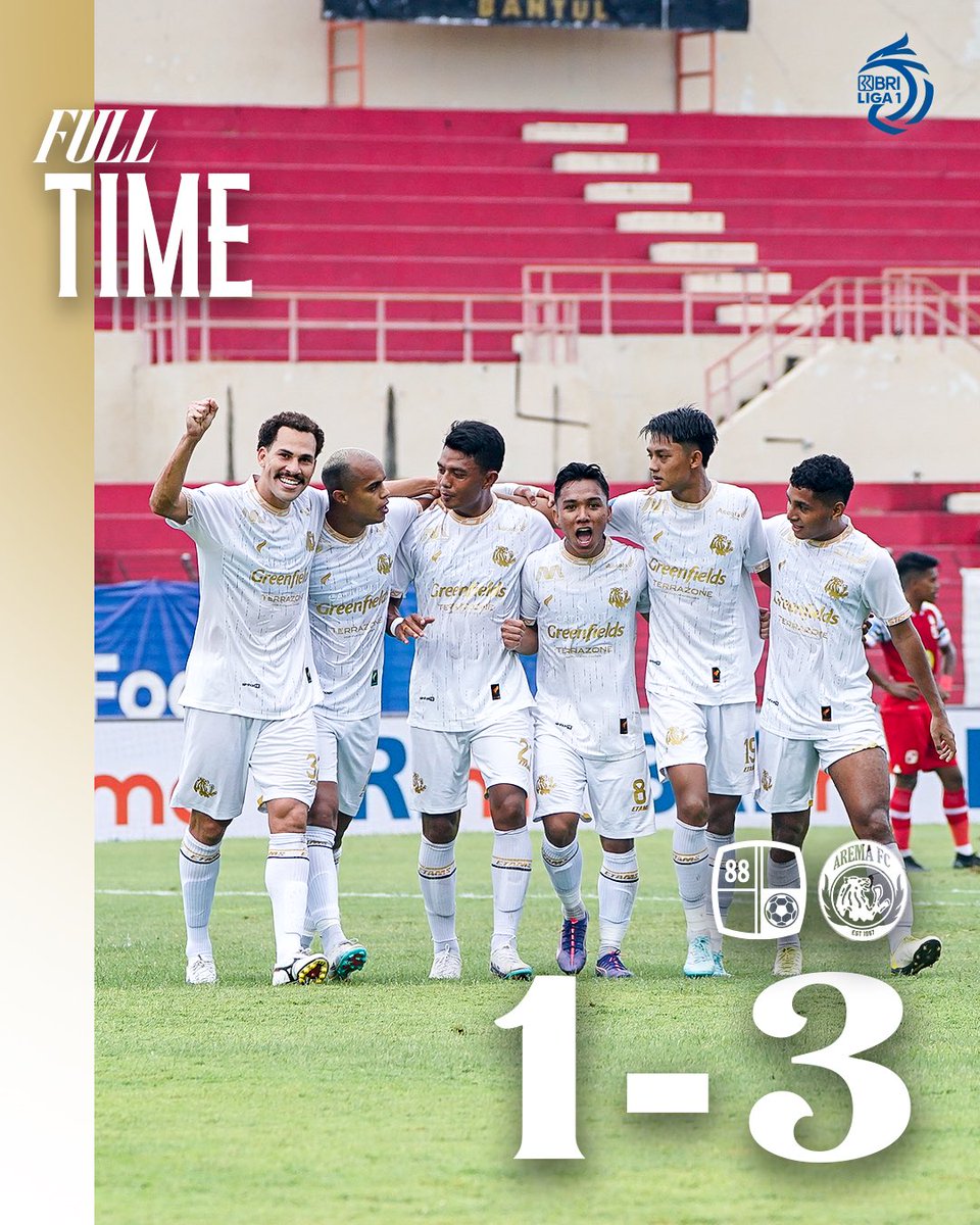 𝑵𝑮𝑨𝑵𝑬𝑴 😊
Ft, BARITO PUTERA 1️⃣-3️⃣ AREMA FC
 
⚽️ Wiliam M. (p) 
⚽️ Salim Tuharea
⚽️ Hamzah Tito
#AremaFC #Aremania #SalamSatuJiwa 
#AremaDay #NewHope