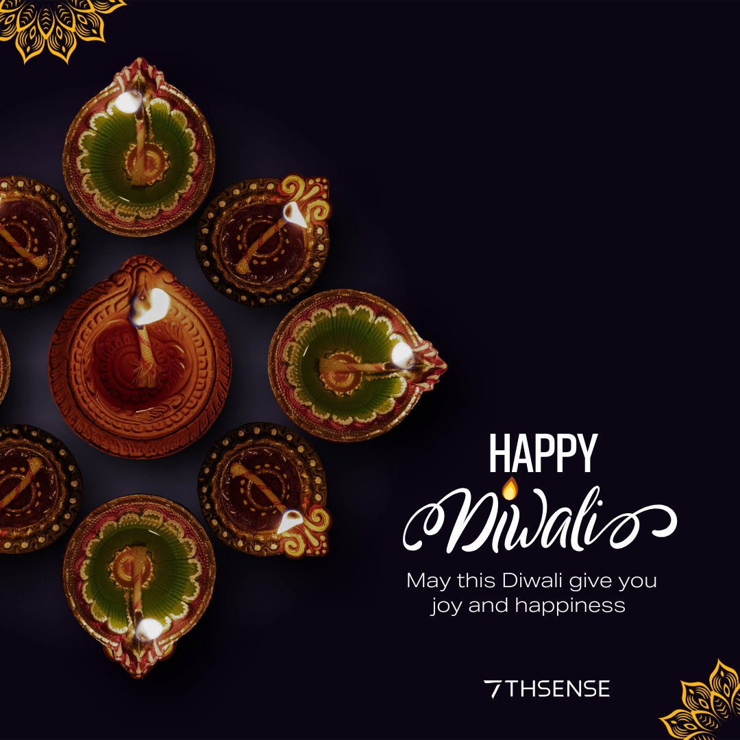 7thSenseDesign's tweet image. Happy Diwali from team 7thSense