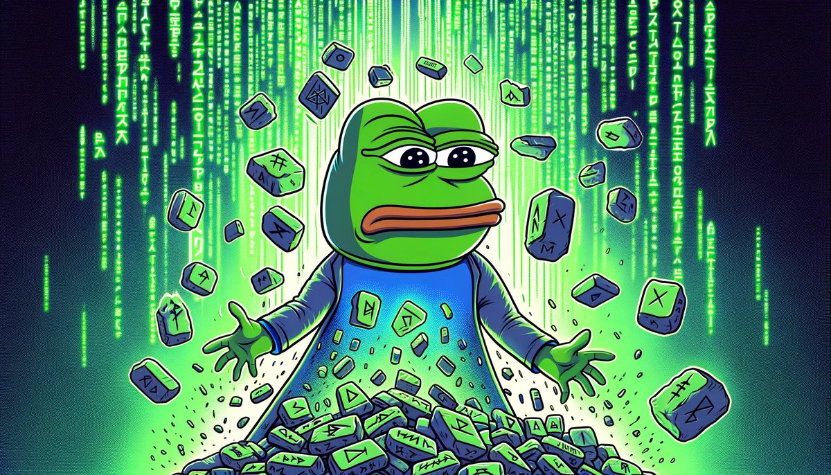 BTCPepeMatrix's tweet photo. GM 💚 
new month, new chances! 🐸 https://t.co/v8syVrXuaW