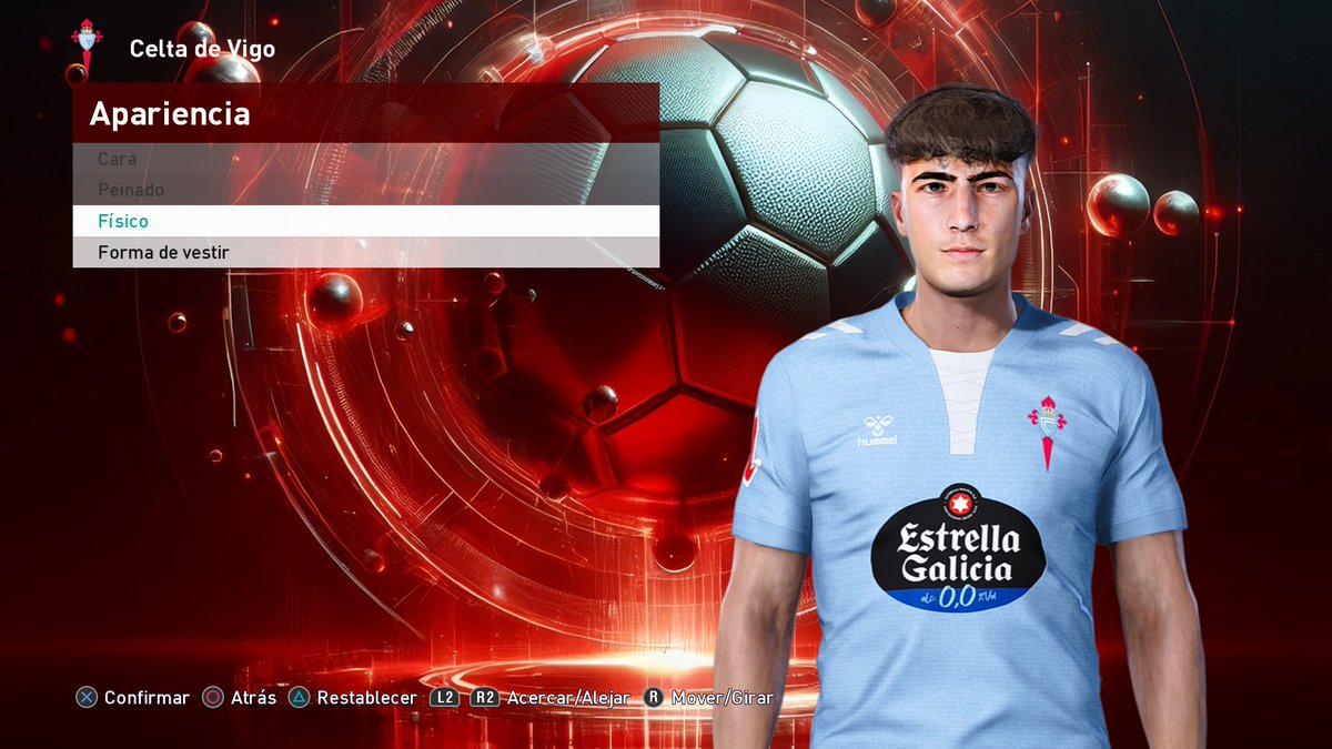 Nice face Javi Rodriguez Galiano
#Pes2021 #eFootball2025 #spfootballlife2025