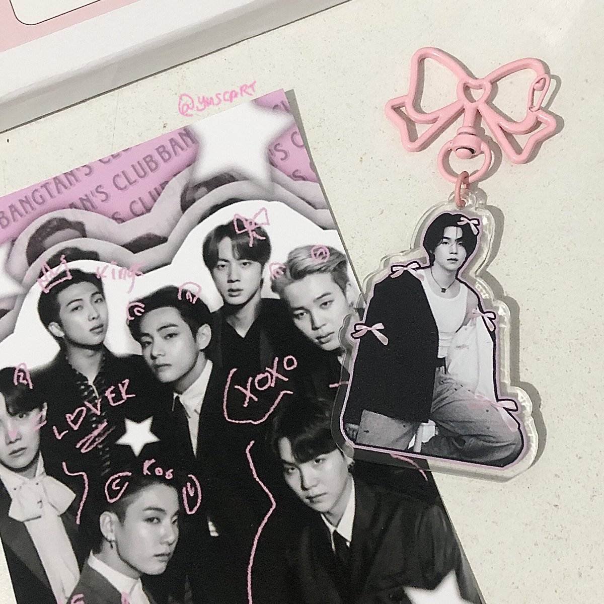 ꒰ #mailsfornini ꒱ 

— ♡ : happy mail from <a href="/kittaewon/">liane ᡣ𐭩ིྀ saw svt</a> ! thank you so much for bringing yoongi home safely 💗 [ #lovekittyline | <a href="/KTTYL1NE/">KY CORE %</a> ]