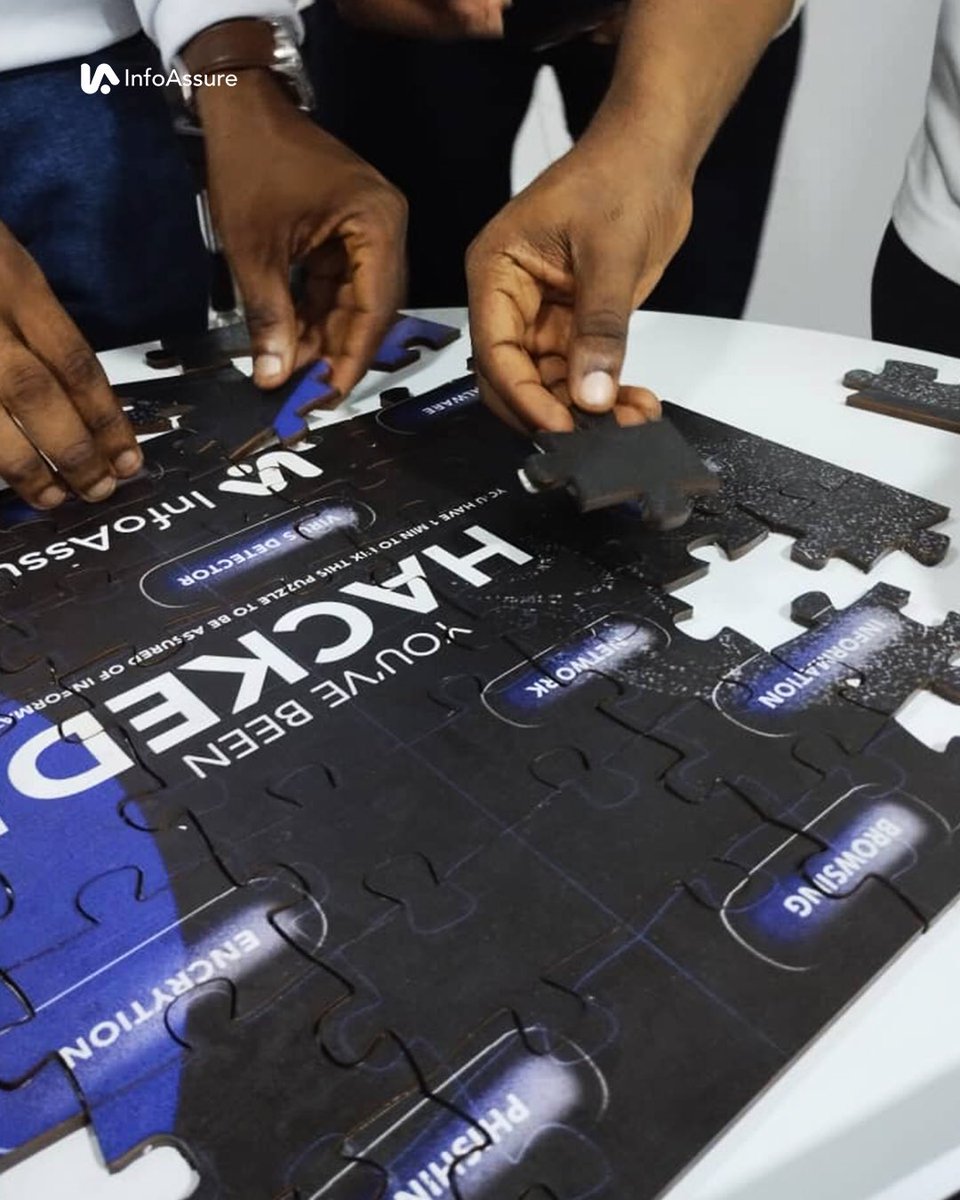 Infoassureltd's tweet photo. The results are in!
For Cybersecurity Awareness Month, we took team bonding to the next level with specially curated cybersecurity-themed games at InfoAssure. From cracking codes to fixing puzzles, we can say our team brought their A-game to #SecureYourWorld2024!
#InfoAssure https://t.co/O45qKTrynm