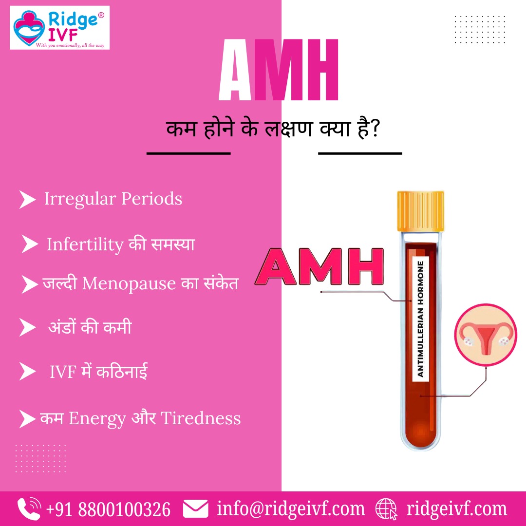 RidgeIvf's tweet image. जब AMH का स्तर कम हो, शरीर कई तरह के संकेत देता है। थकान, मासिक धर्म में बदलाव, मूड स्विंग्स, और प्रजनन क्षमता में कमी जैसी समस्याएँ सामने आ सकती हैं। समय पर जाँच करवाना और सही सलाह लेना ज़रूरी है। अपनी सेहत के लिए जागरूक रहें! 🌸💪

#AMHLevel #FertilityAwareness #HormonalBalance