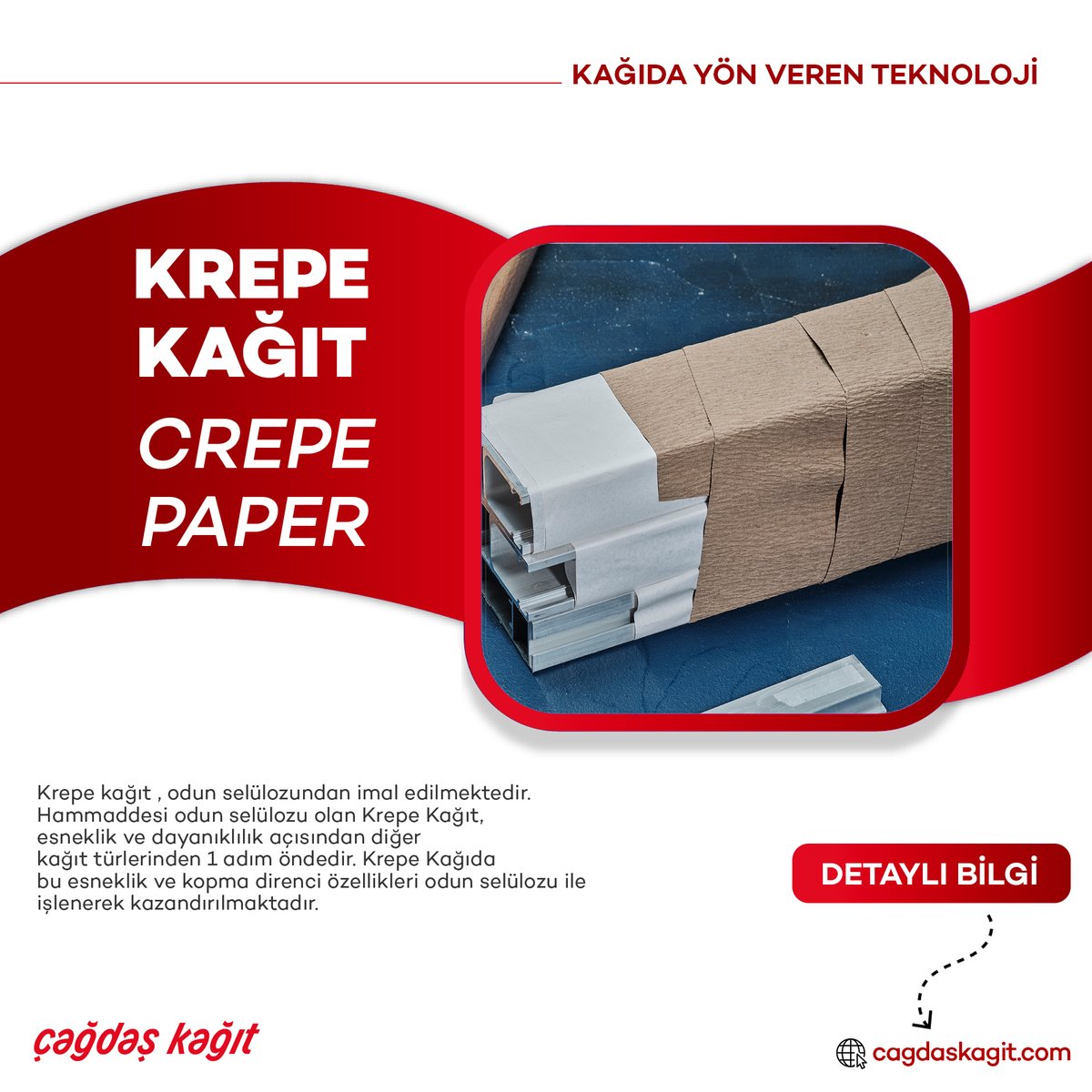 cagdaskagit's tweet photo. Krepe Kağıt / Crepe Paper
Çağdaş Kağıt
https://t.co/oIRGhezKcI
☎444 99 51
#cağdaşkağıt #cagdaskagit #kağıt #kağıtüreticileri #kağıtsektörü #endüstriyelkağıt #krepekağıt #paper #paperproducers #paperindustry #industrialpaper #crepepaper https://t.co/WstxRg6NRC