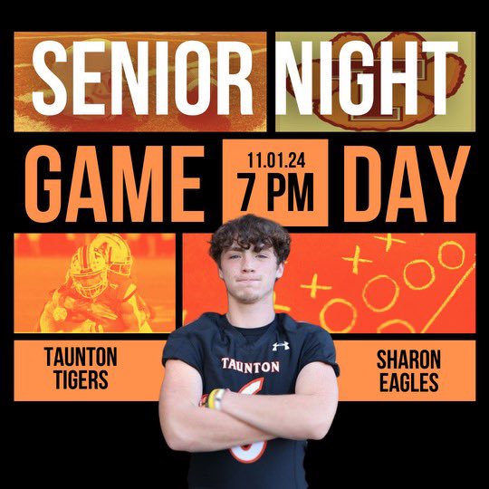Game Day.   Senior night 7 pm at Aleixo stadium.   See you there Tiger Nation. #gotigers