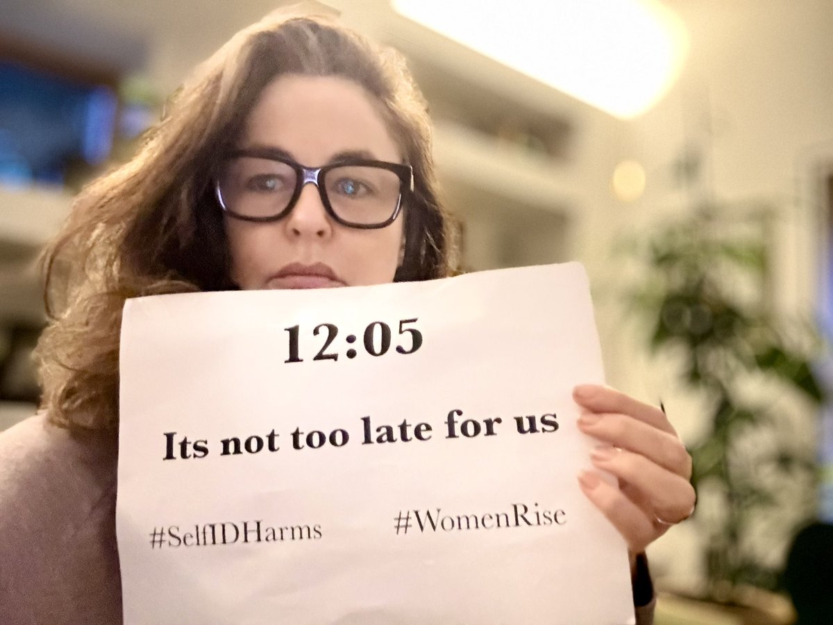 twelve0fiveUK's tweet photo. From the age of 14, under German Self ID, minors will be able to define their own gender in law. If parents refuse consent, a family court can intervene. 

Join us at 12.05pm today. It's not too late for us.

#WomenRise #SelfIDHarms https://t.co/SGwukpTgqP