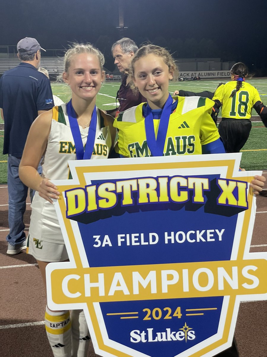 nr75ohm's tweet photo. Emmaus Field Hockey defends the Pennsylvania District XI 3A for the 36th consecutive year defeating Easton 6-1. 
Both Emmaus and Easton with represent District XI in the Pennsylvania 3A State Tournament. https://t.co/laBcLBViSx