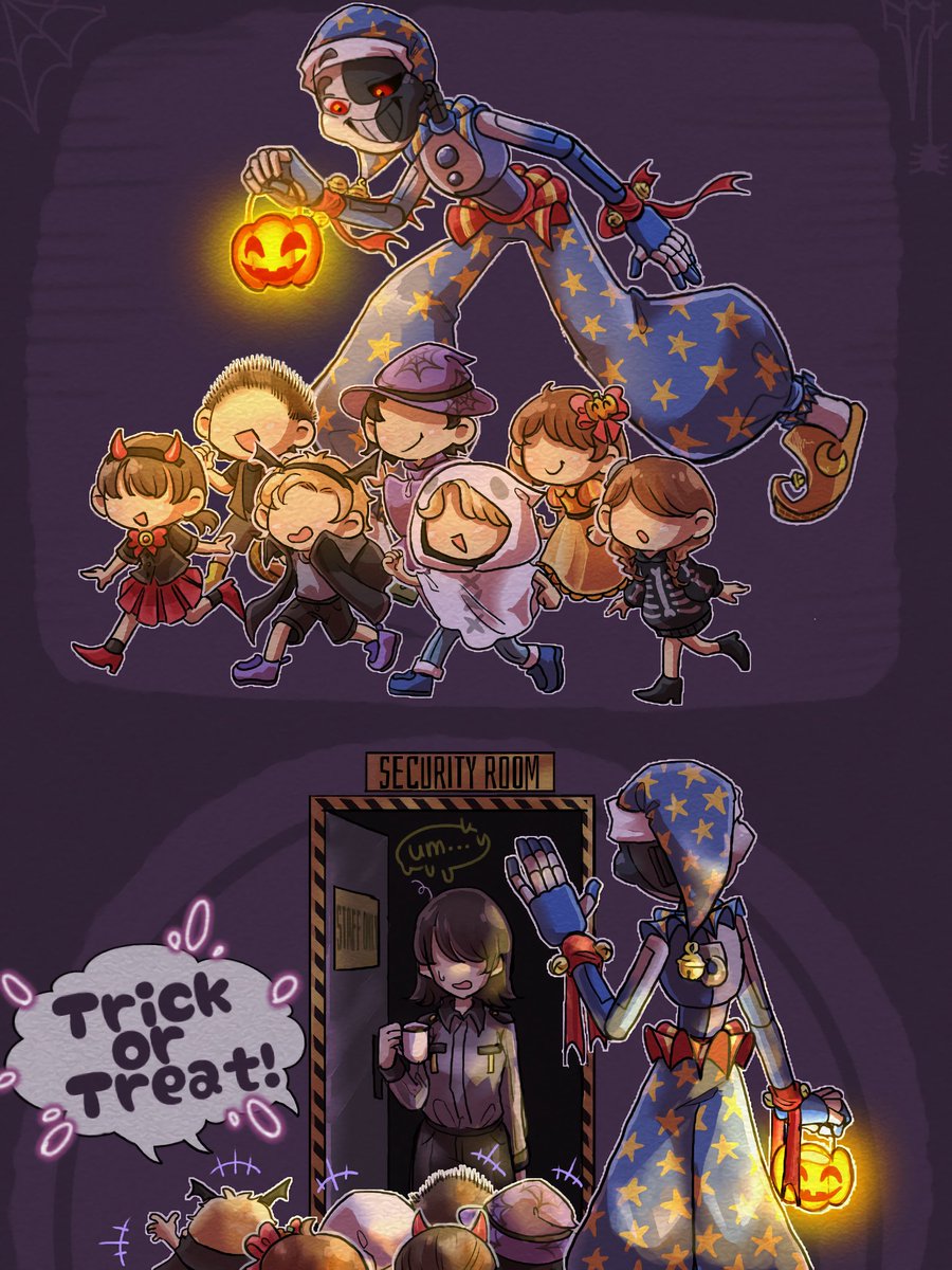 HappyHalloween☀️🌙
#fnafsun #fnafmoon #fnafsecuritybreach