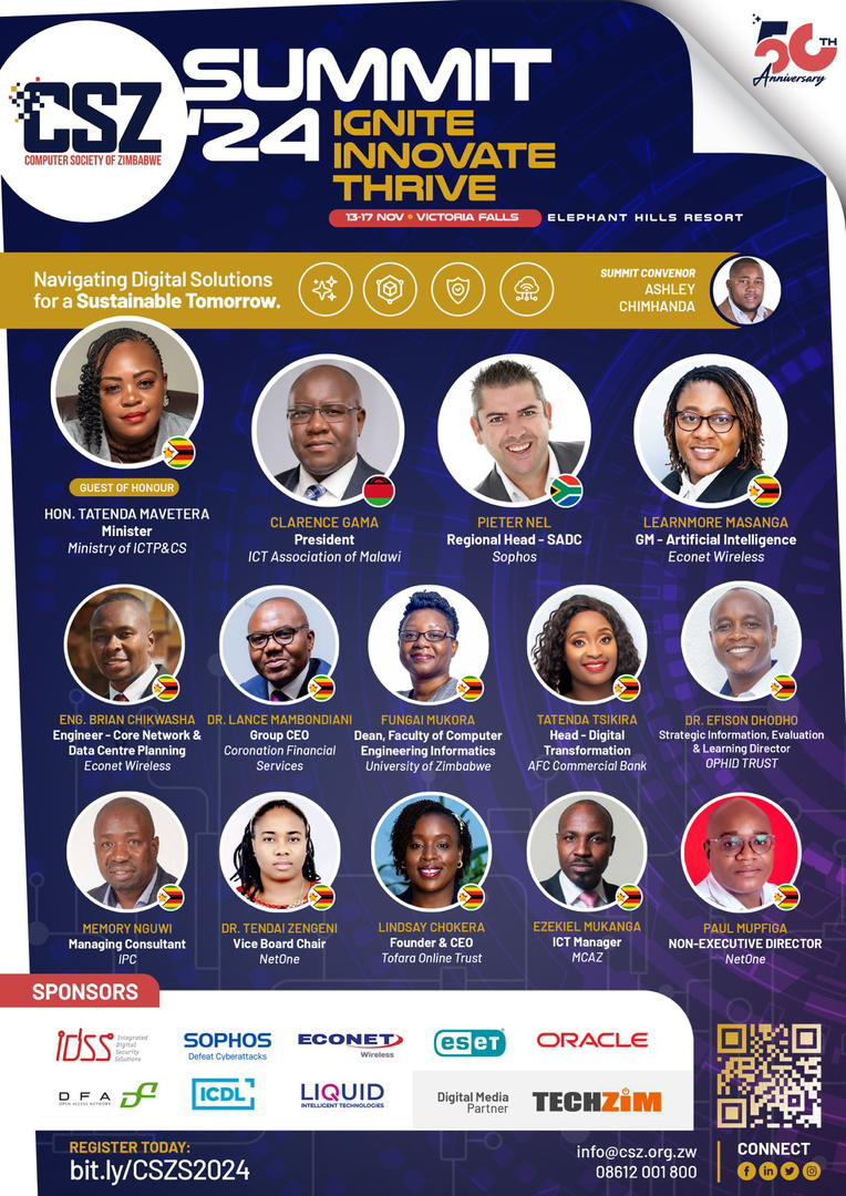 compsocietyzim's tweet photo. The Future of Tech is Here. Be Part of It. #ICTSummit https://t.co/6iZ7Zyq98s