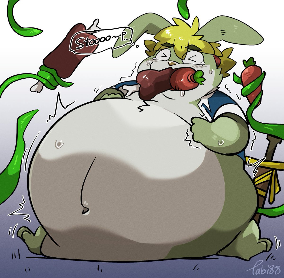 kurobosi_48's tweet photo. rabbit blave into the fat https://t.co/Evy6VFMm3t