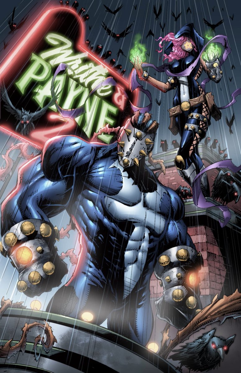TheGrave_Sight's tweet photo. I’m a huge fan of @JonMalin style! Just look at this amazing cover he did for WRITHE N PAYNE 2. Also check out #SPAWNS own, Dan Kemp colors on my cover! Still available on Indiegogo
https://t.co/AHHyaM3yuY https://t.co/nMKhoPa1I8
