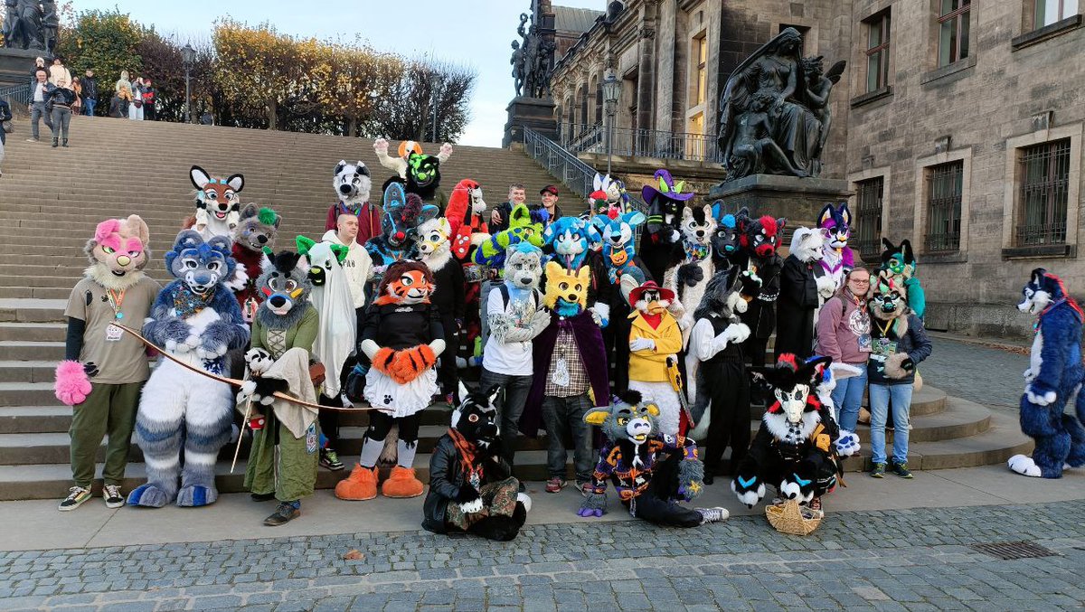 Happy Late Halloween, Pic from 
FMD 2024 had an amazing time 
Thanks for the Organisation 
By jackhusky and his crew ^^
Happy #FursuitFriday 

📸 Adi
🪡 SergNDerg 

#fursuit #furry #furryoc #furrypride #furrypaws #furrie #furryfandom #furrywolf #furryanthro #furrylife #Fursona