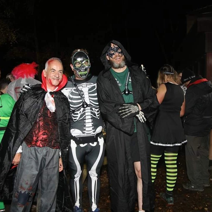 Halloween part Six..... Cannock Chase Trail Runners run......