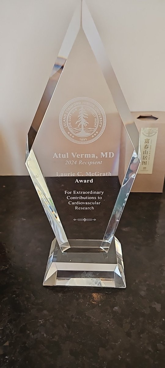 Atul Verma (@atulverma_md) on Twitter photo Very honoured to have received the Laurie McGrath Award for CV research from Stanford. Humbled to be in company of prior recipients. <a href="/S_NarayanMD/">Sanjiv Narayan</a> Very honoured to have received the Laurie McGrath Award for CV research from Stanford. Humbled to be in company of prior recipients. <a href="/S_NarayanMD/">Sanjiv Narayan</a>