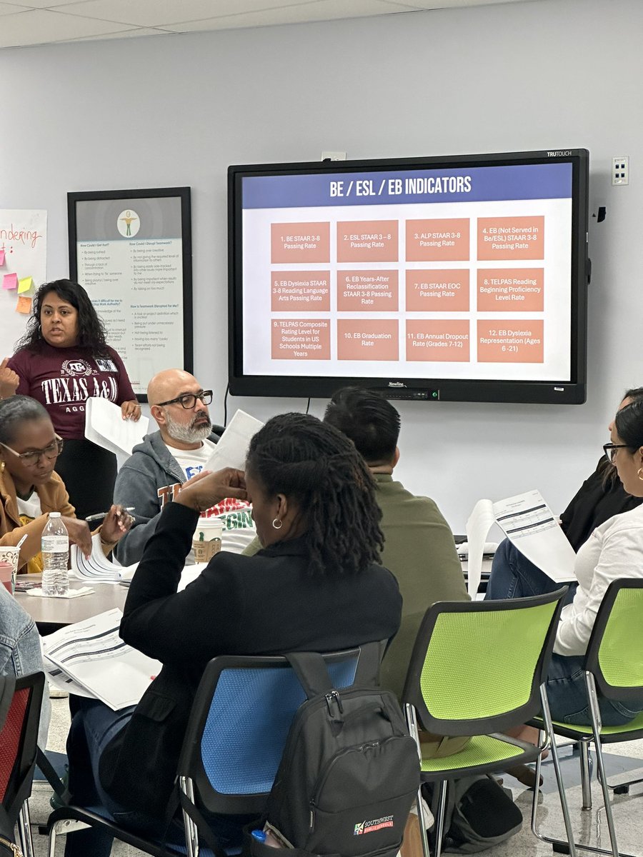 AnneMLeal's tweet photo. @swschoolstx Office of Special Populations Team meeting🙌Working together the ensure academic, linguistic, and socioemotional success for ALL students 💕 Together we will go faster, higher, and become stronger 🤩 https://t.co/XZSQd7MGYv