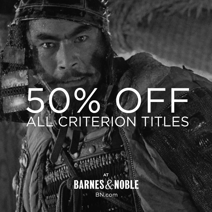 Criterion Collection (@criterion) on Twitter photo ✨Our Barnes & Noble sale has begun!✨ Now through December 2, all Criterion discs are 50% OFF at <a href="/BNBuzz/">Barnes & Noble</a>, both online and in stores! bit.ly/3bBtfHU ✨Our Barnes & Noble sale has begun!✨ Now through December 2, all Criterion discs are 50% OFF at <a href="/BNBuzz/">Barnes & Noble</a>, both online and in stores! bit.ly/3bBtfHU