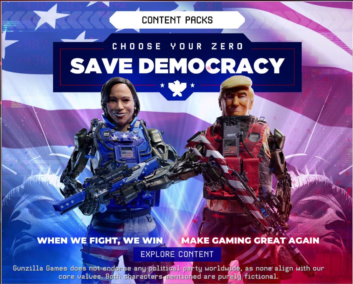 Gunzilla has some massive balls for doing this with Off The Grid 😳