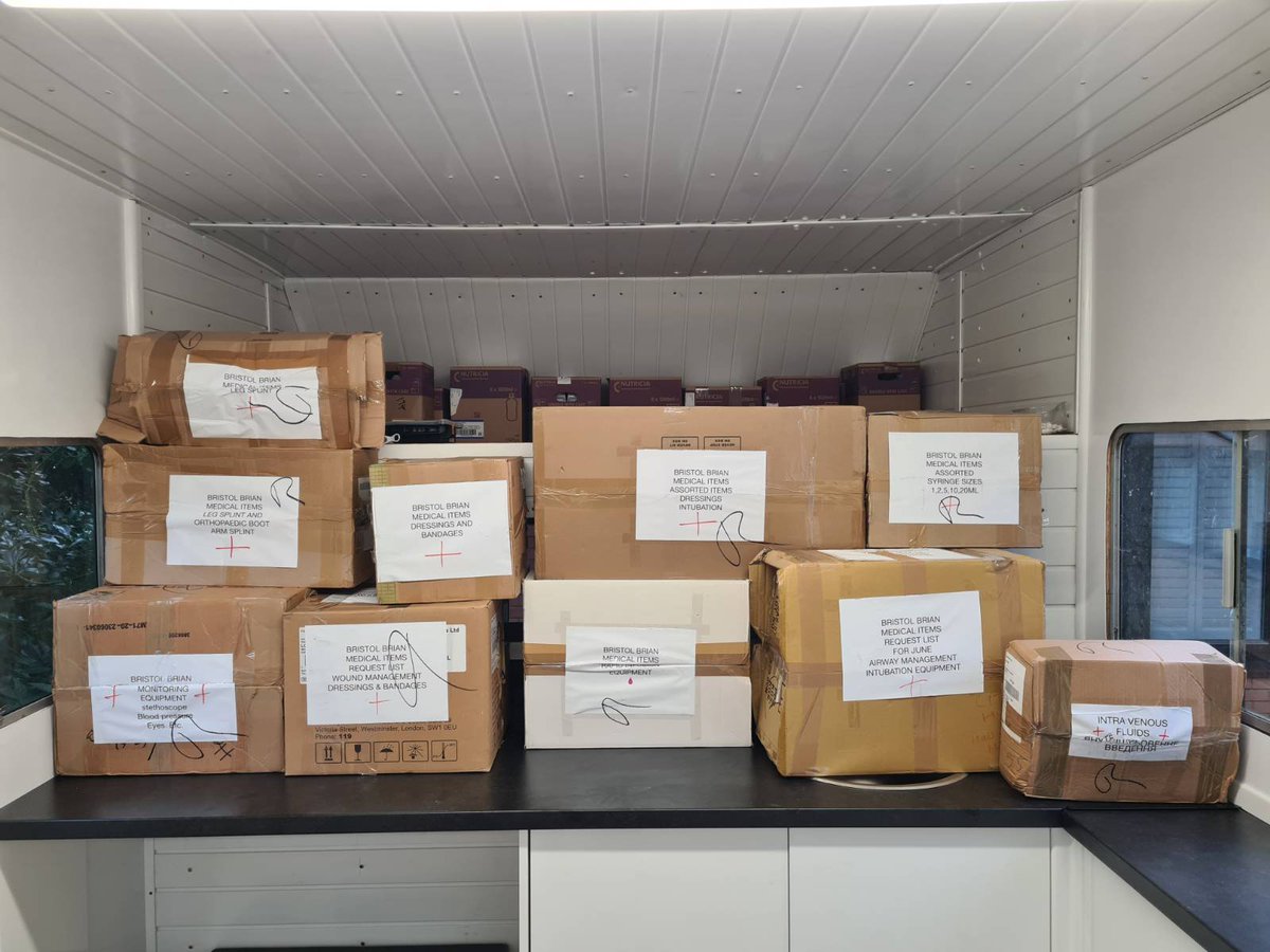 Dental truck is being prepared and loaded for departure to Ukraine. Autoclave picked up as well. We're still not fully funded, spare wheel and a generator is missing, please help us with donations. No matter how small!
auroraaid.eu/donate "dental"
or
justgiving.com/crowdfunding/u…